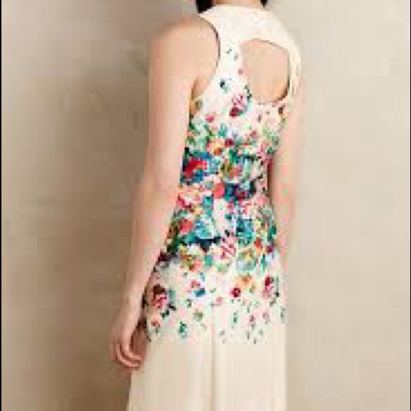 Anthropologie Maeve Tea Garden Sheath Dress - Picture 6 of 9